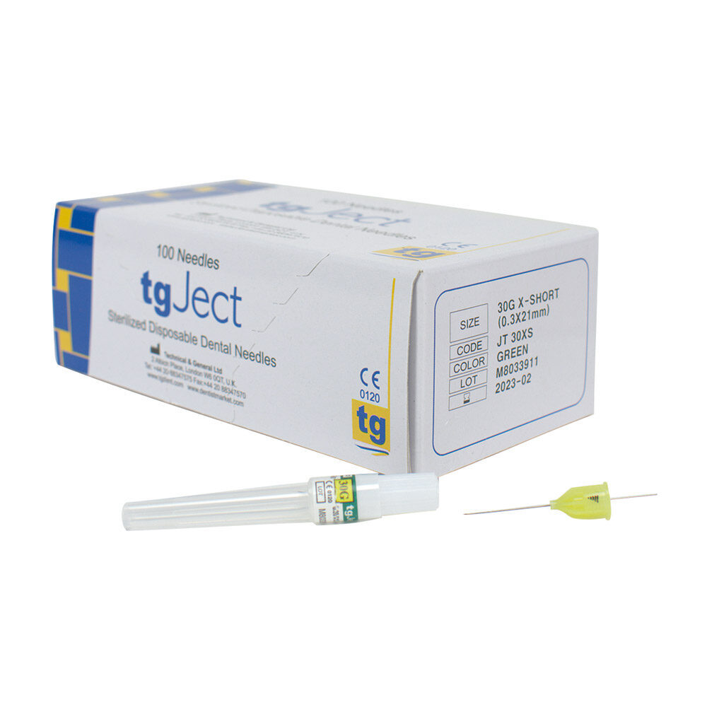 TgJect 30G x-kurz metric 0,3x21mm 100St | 309705 TgJect 30G x-kurz metric 0,3x21mm 100St | 309705