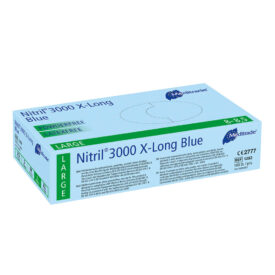 Nitril 3000 pdfr Gr.L blau x-long 100St Nitril 3000 pdfr Gr.L blau x-long 100St