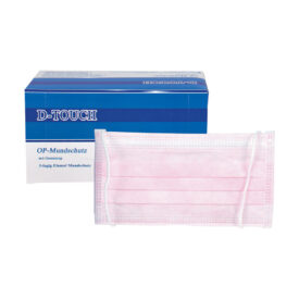 d-touch Mundschutz pink latexfrei 50St d-touch Mundschutz pink latexfrei 50St