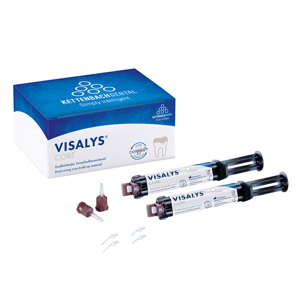 Visalys Core Weiß Doppel-Spr. 2x5ml | 275967 Visalys Core Weiß Doppel-Spr. 2x5ml | 275967