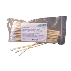 Wattestäbchen 15cm Ø4mm unster. 100St Wattestäbchen 15cm Ø4mm unster. 100St