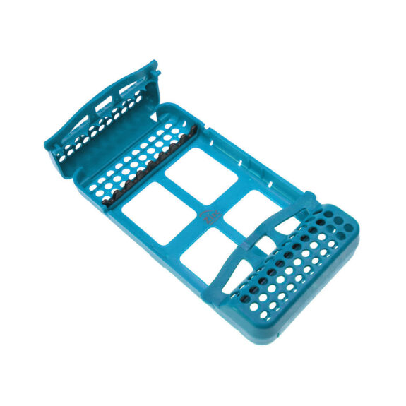 Steri Cassette flach neonblau   St | 313410