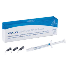 Visalys CemCore Try In Paste Tran. 1,4ml Visalys CemCore Try In Paste Tran. 1,4ml