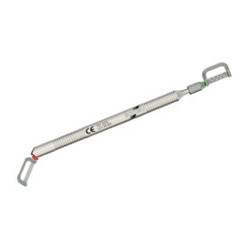 Edelstahlhalter gerade u. abgewinkelt St Edelstahlhalter gerade u. abgewinkelt St