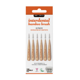 Humble ID Bürste Bambus 1-0,45mm ora.6St Humble ID Bürste Bambus 1-0,45mm ora.6St