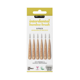 Humble ID Bürste Bambus 4-0,7mm gelb 6St Humble ID Bürste Bambus 4-0,7mm gelb 6St