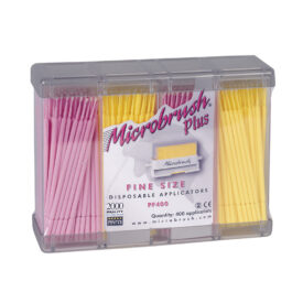 Microbrush plus fine pink/Yel.400St Microbrush plus fine pink/Yel.400St