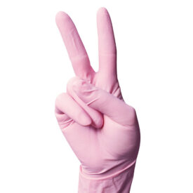 Einmalhandschuhe Latex XS rosa 100St Einmalhandschuhe Latex XS rosa 100St