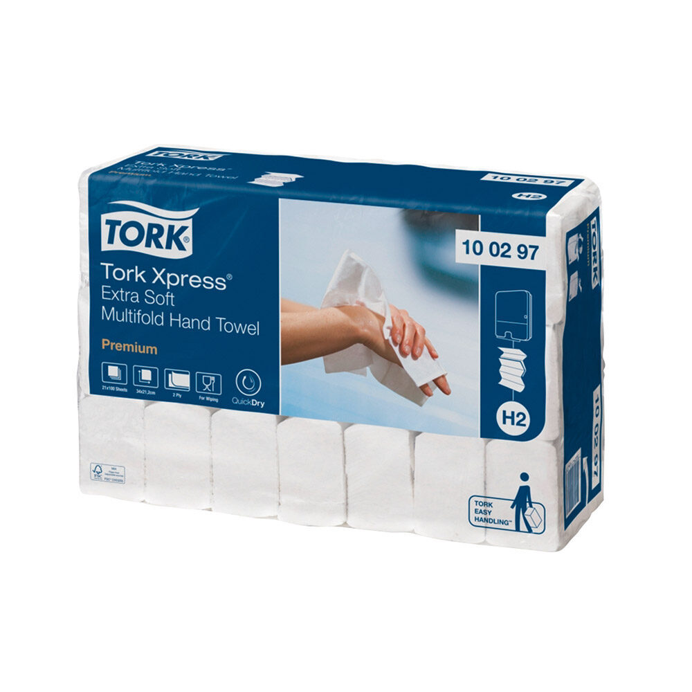 Tork Xpress H2 xsoft weiß 2lg MF 2100St | 269039 Tork Xpress H2 xsoft weiß 2lg MF 2100St | 269039