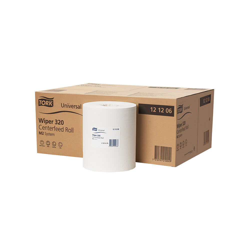 Tork Universal Wischt. M2 weiß 320 6Rl | 269124 Tork Universal Wischt. M2 weiß 320 6Rl | 269124