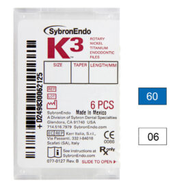 K3 NiTi-Files .06 Gr.60 30mm 6St K3 NiTi-Files .06 Gr.60 30mm 6St