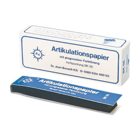 Artikulationspapier blau BK 05 Heftchen Artikulationspapier blau BK 05 Heftchen