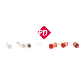 Poliernäpfe P.D.rot m.Nylonbürste Wst Pa Poliernäpfe P.D.rot m.Nylonbürste Wst Pa