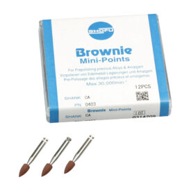 Brownie Minispitze ISO 030 Wst 12St Brownie Minispitze ISO 030 Wst 12St