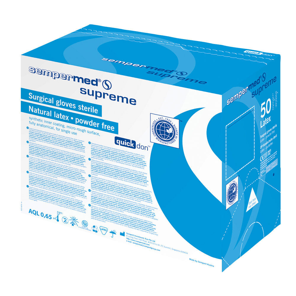 Sempermed Supreme OP Gr6,0 pdfr 50Paar | 295273 Sempermed Supreme OP Gr6,0 pdfr 50Paar | 295273