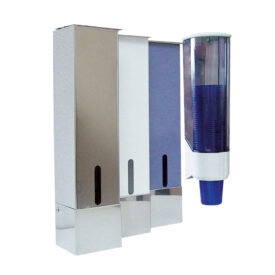 Becherspender Monoart Edelstahl  St Becherspender Monoart Edelstahl  St