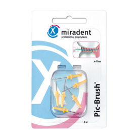 Pic Brush Ersatzbürsten gelb    6St Pic Brush Ersatzbürsten gelb    6St