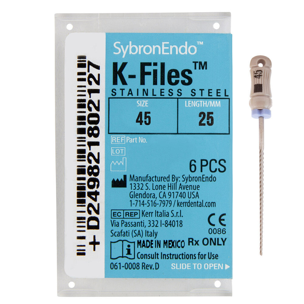 K-Feilen 45 25mm 6St | 285465 K-Feilen 45 25mm 6St | 285465