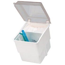 E-Z Storage Tub Deckel klar weiss St E-Z Storage Tub Deckel klar weiss St