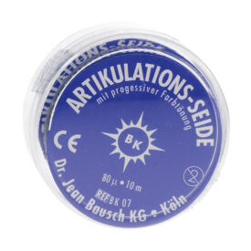 Artikulationsseide blau BK 07  Pa Artikulationsseide blau BK 07  Pa