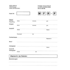 Anschriftblatt weiß A5 sk 504 50St Anschriftblatt weiß A5 sk 504 50St