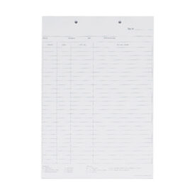 Krankenblatt N weiß kopfgel. 100St Krankenblatt N weiß kopfgel. 100St