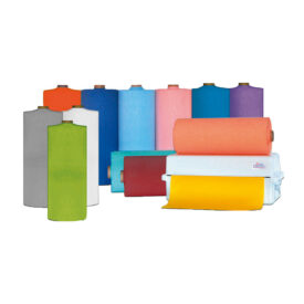 Kopfschutztasche 28×25 skyblue 100St Kopfschutztasche 28×25 skyblue 100St