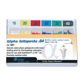 Alpha Guttapercha Taper .04 20 60St Alpha Guttapercha Taper .04 20 60St