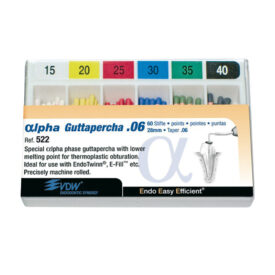 Alpha Guttapercha Taper .06 15 60St Alpha Guttapercha Taper .06 15 60St
