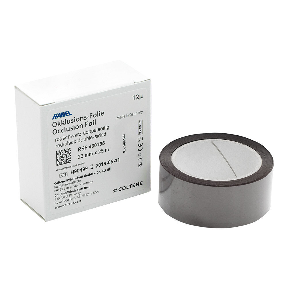 Hanel-Folie Ds rot/schw. 22mm 480165 Rl | 297580 Hanel-Folie Ds rot/schw. 22mm 480165 Rl | 297580