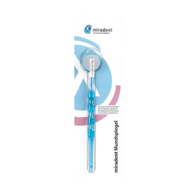 Mundspiegel Miradent blau-trans. St Mundspiegel Miradent blau-trans. St