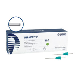 Miraject P Kanülen 21G 0,8x25mm 100St Miraject P Kanülen 21G 0,8x25mm 100St