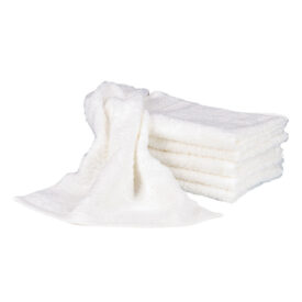 Frottierhandtuch weiß 30×30  St Frottierhandtuch weiß 30×30  St