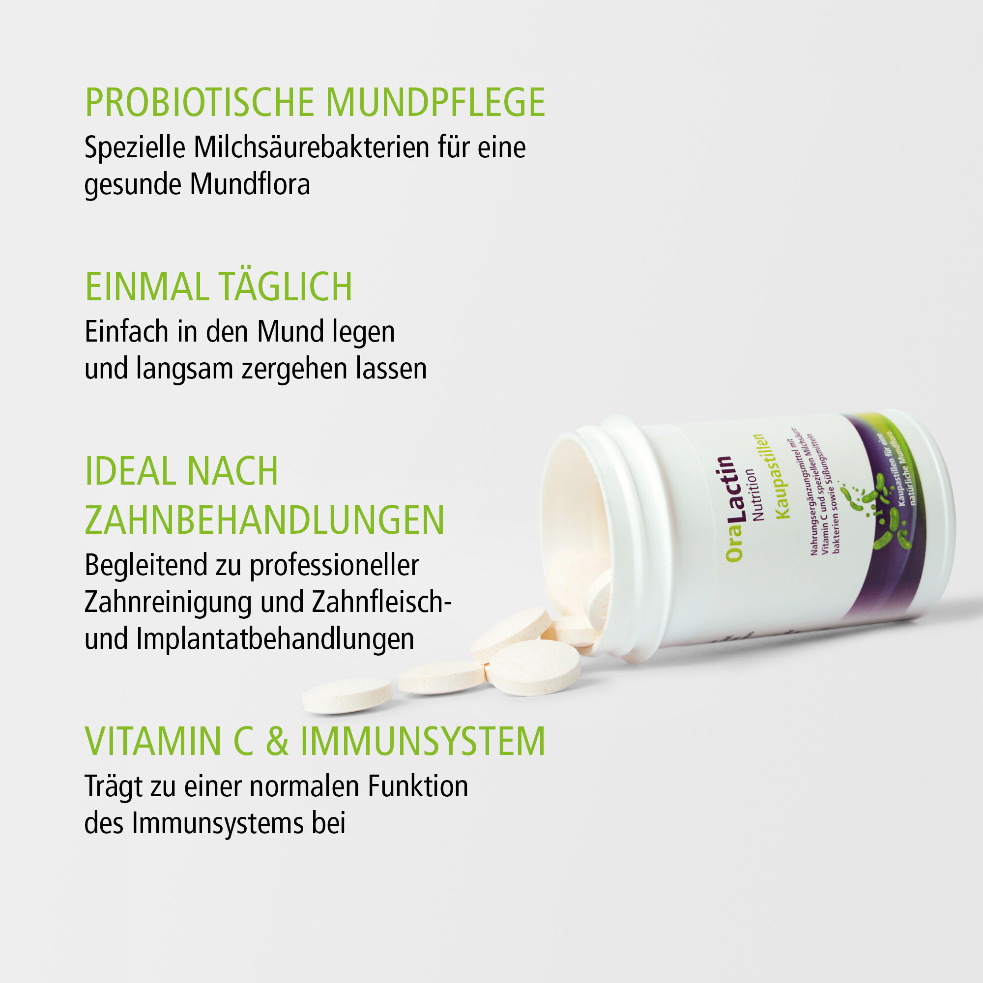 ApaCare OraLactin Kaupastillen Probiotika 30g | 410007