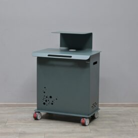 Edarredo Caddie Workstation für Scanner aus Stahl in Grün Ausstellungsstück Edarredo Caddie Workstation für Scanner aus Stahl in Grün Ausstellungsstück