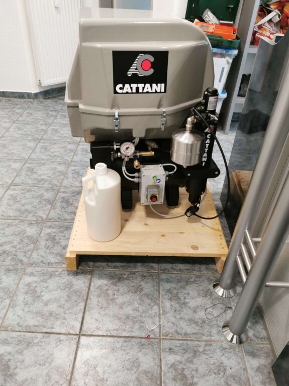 Cattani 2-Zyl-Kompressor 230V 30Liter Schallschutzhaube | 319948