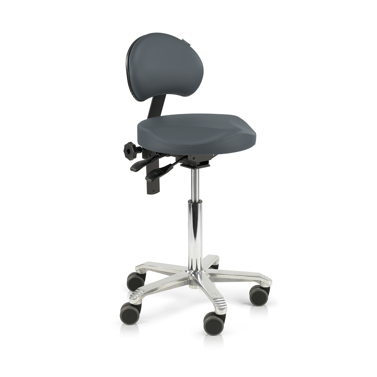 SCORE Medical 6311 Hocker mit Lehne Praxisstuhl in 12 Farben Harry Hocker | 318642