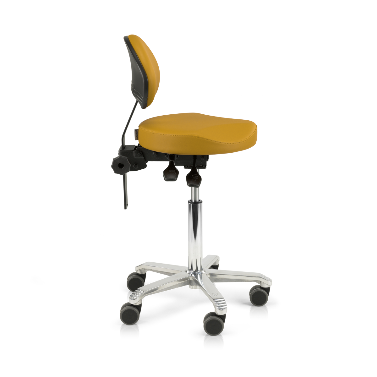 SCORE Medical 6311 Hocker mit Lehne Praxisstuhl in 12 Farben Harry Hocker | 318639