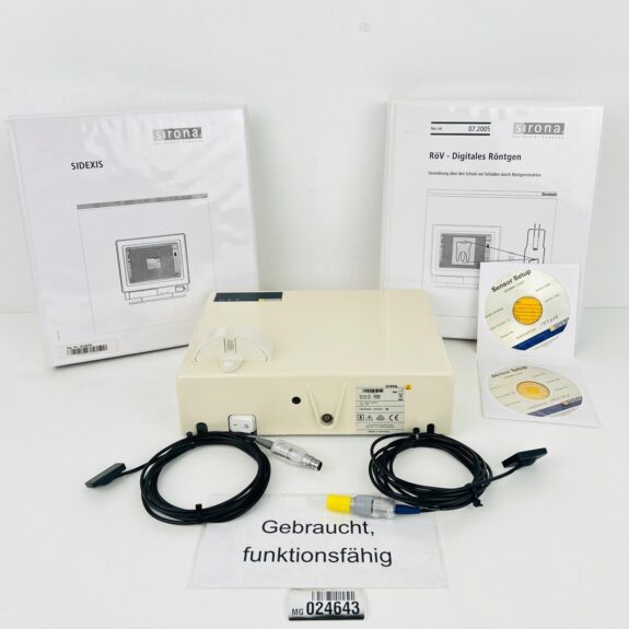 Sirona SIDEXIS Wandbox D3334 Sensor Anschlußbox inkl. 2 Sensoren MG024643 | 318432