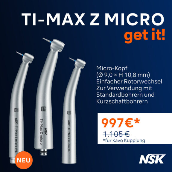 NSK Aktion: Ti-Max Z micro Turbine | 320039
