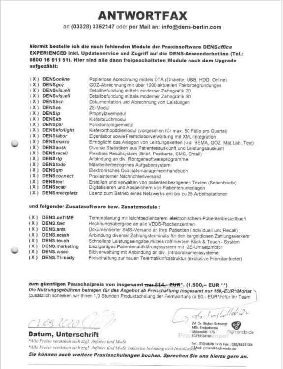 DENSoffice Vollversion, bezahlt bis 02/26 Software | 320573