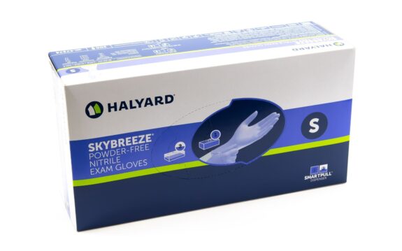 O&M Halyard – SKYBREEZE Nitril Untersuchungshandschuhe S | 321966