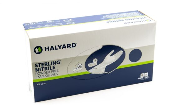 O&M Halyard – Sterling Nitril Untersuchungshandschuhe XS | 321980