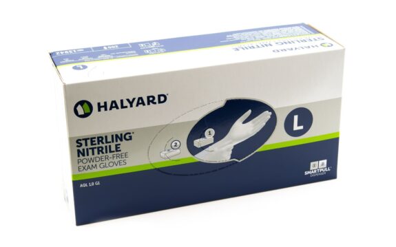 O&M Halyard – Sterling Nitril Untersuchungshandschuhe L | 321987