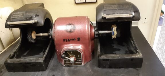 Poliermotor Reco Piano S mit 2 Auffangtrögen | 323951