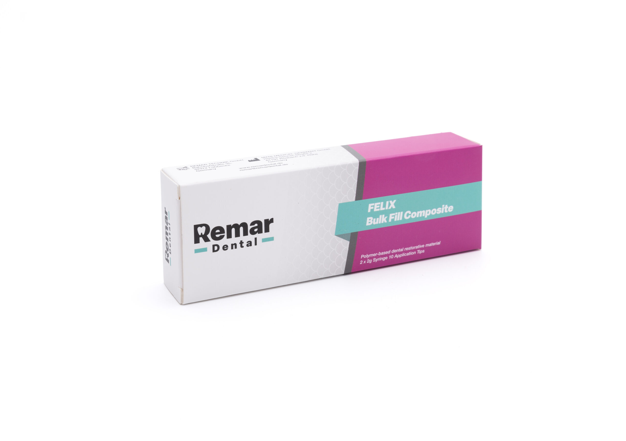 REMAR DENTAL FELIX Bulk Fill Composite Light Medium 2x2g | 323572
