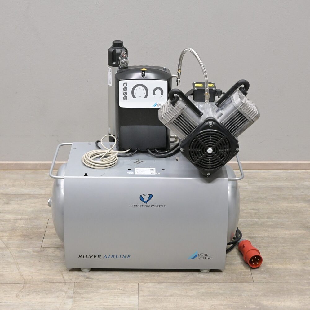 Dürr Dental Duo Tandem Silver Airline Kompressor Membran-Trocknungsanlage 400V | 323970 Dürr Dental Duo Tandem Silver Airline Kompressor Membran-Trocknungsanlage 400V | 323970