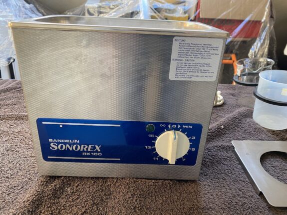 Bandelin SONOREX RK100 Ultraschallbad + Zubehör – ohne Heizung | 323056