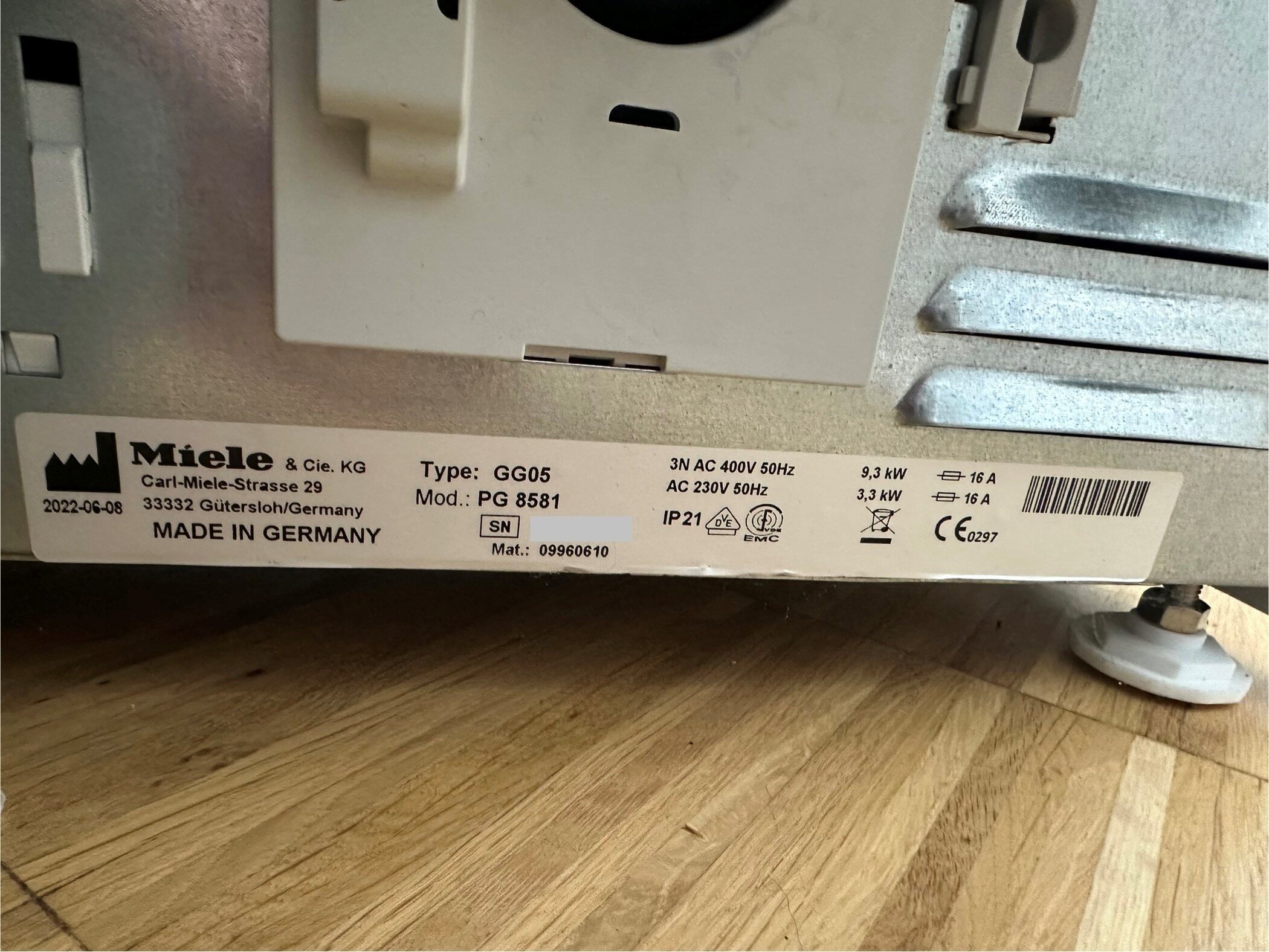 MIELE PG 8581 Thermodesinfektor – OHNE Zubehör | 323649 MIELE PG 8581 Thermodesinfektor – OHNE Zubehör | 323649