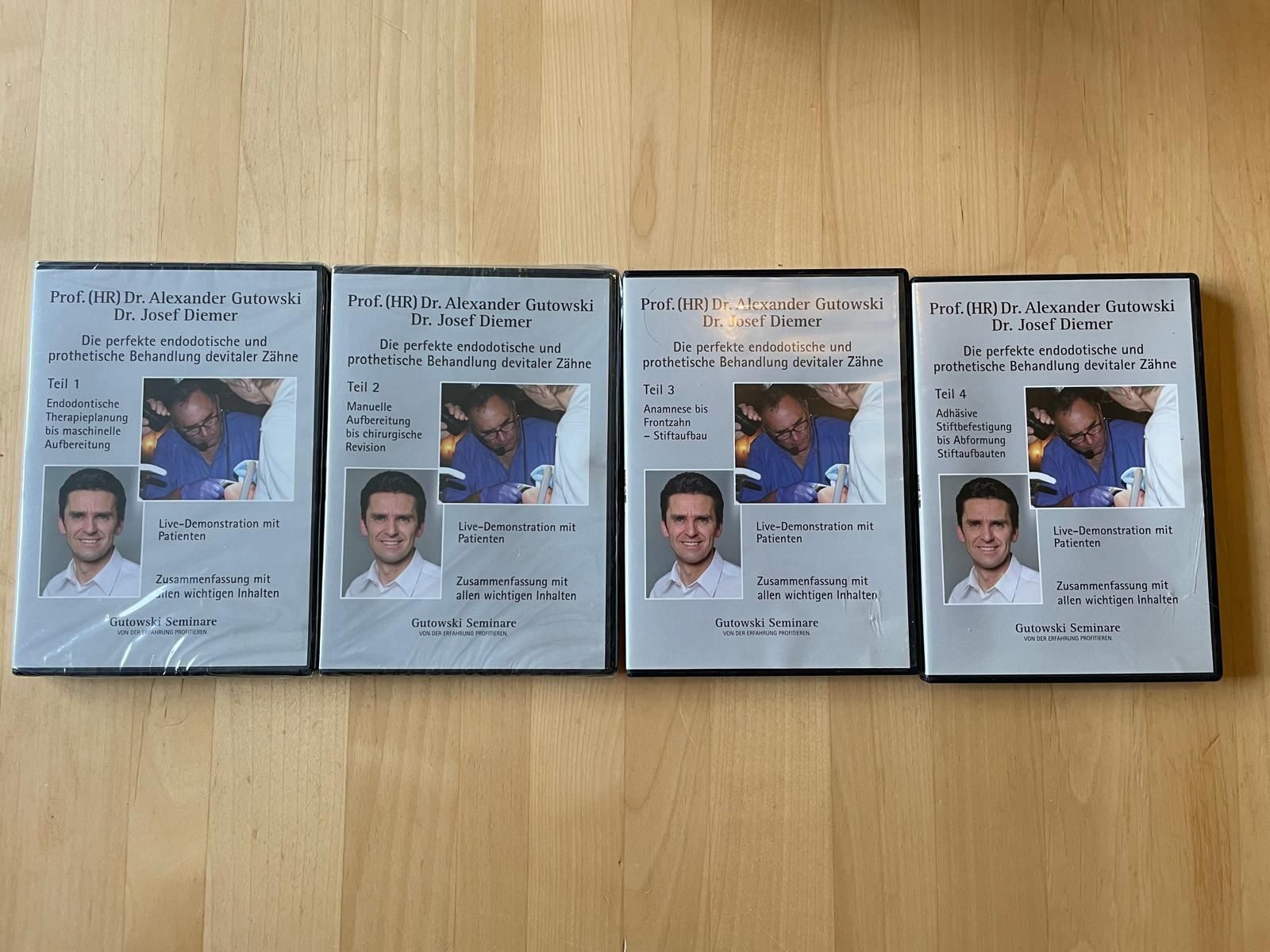 DVD‘s Endodontie Prof. Gutowski und Dr. Pontius | 324697 DVD‘s Endodontie Prof. Gutowski und Dr. Pontius | 324697